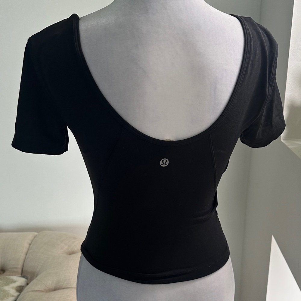 lululemon athletica Black Crop Top - Picture 2 of 7